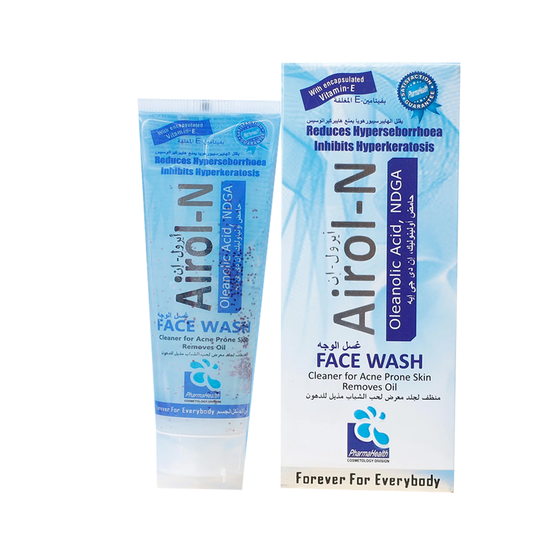 Airol-N Face Wash, 60ml - Pharma Health