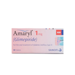 Amaryl 1mg Tablets, 30 Ct - Sanofi