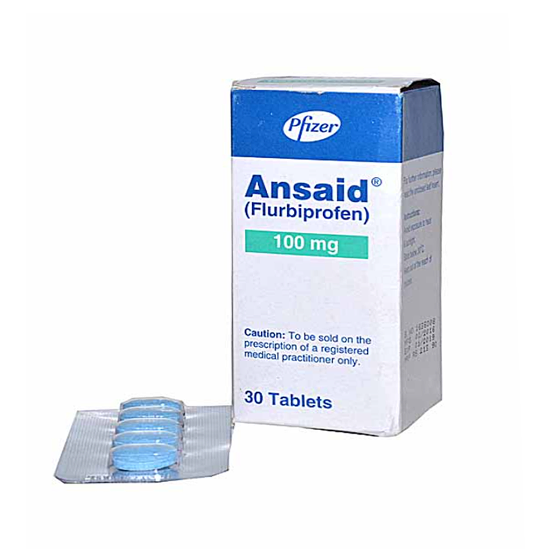 Pfizer Ansaid (Flurbiprofen) 100mg, 30 Ct