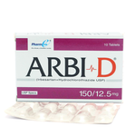 Arbi-D 150/12.5mg Tablets, 10 Ct - PharmEvo