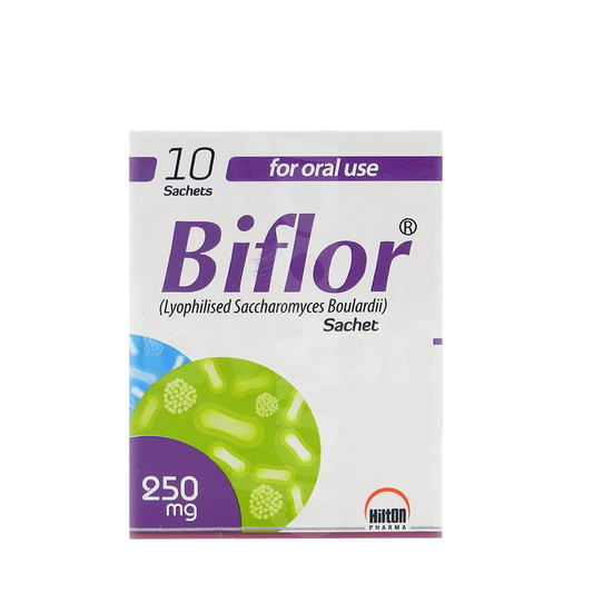 Biflor Sachet 250mg, 10 Ct - Hilton