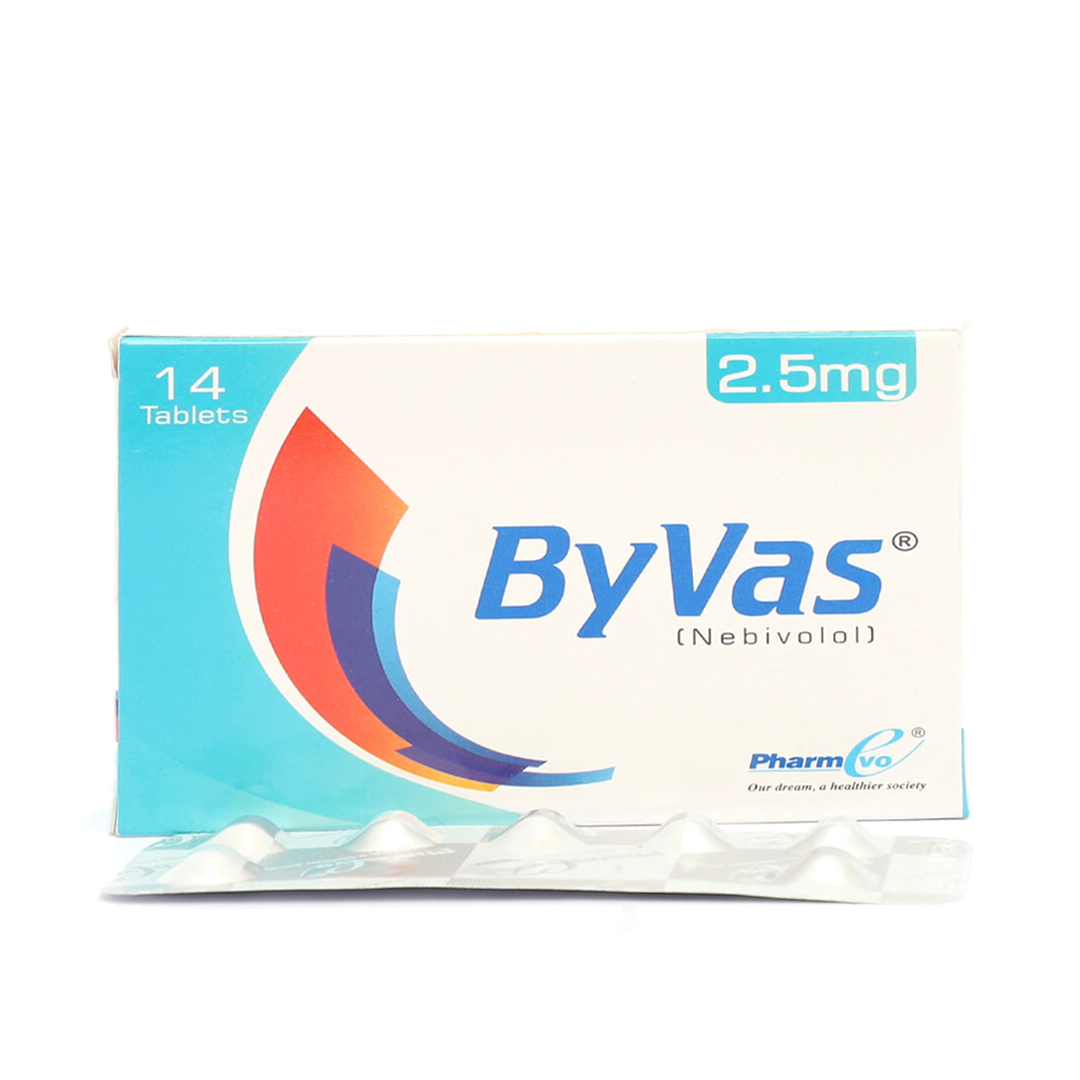 Byvas Tablet 2.5mg, 14 Ct - PharmEvo