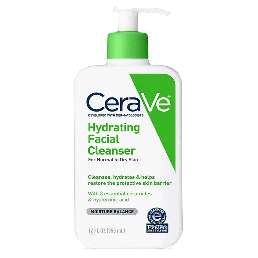 CeraVe Hydrating Facial Cleanser, 355ml