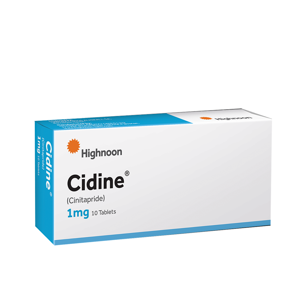 Cidine 1mg Tablets, 10 Ct - Highnoon