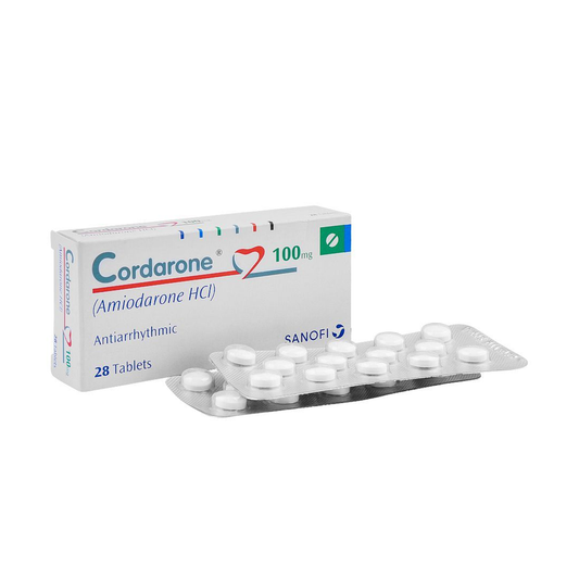 Cordarone 100mg Tablets, 28 Ct - Sanofi
