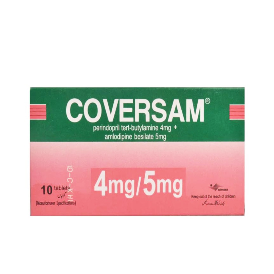 Coversam Tablets 4mg/5mg, 10 Ct - Servier