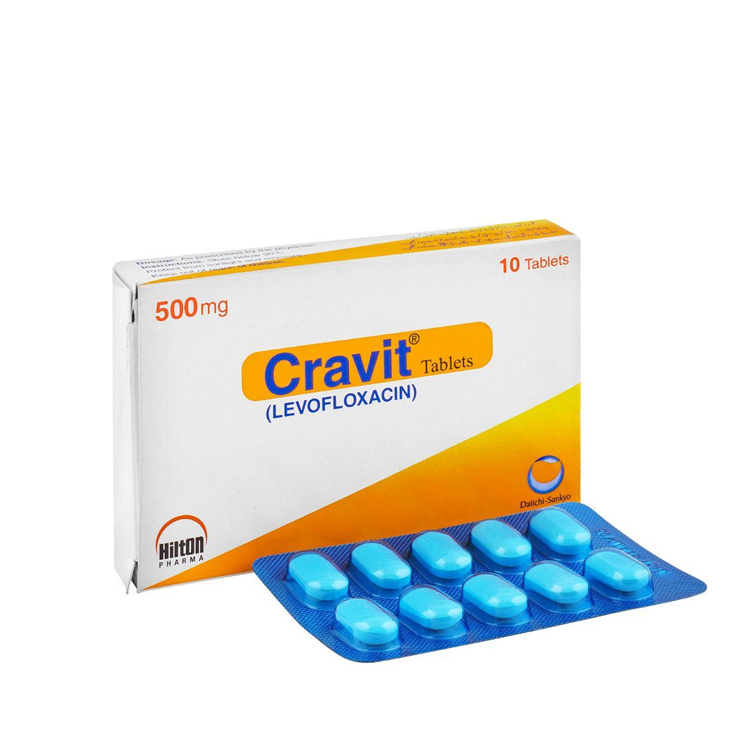 Cravit Tablets 500mg, 10 Ct - Hilton