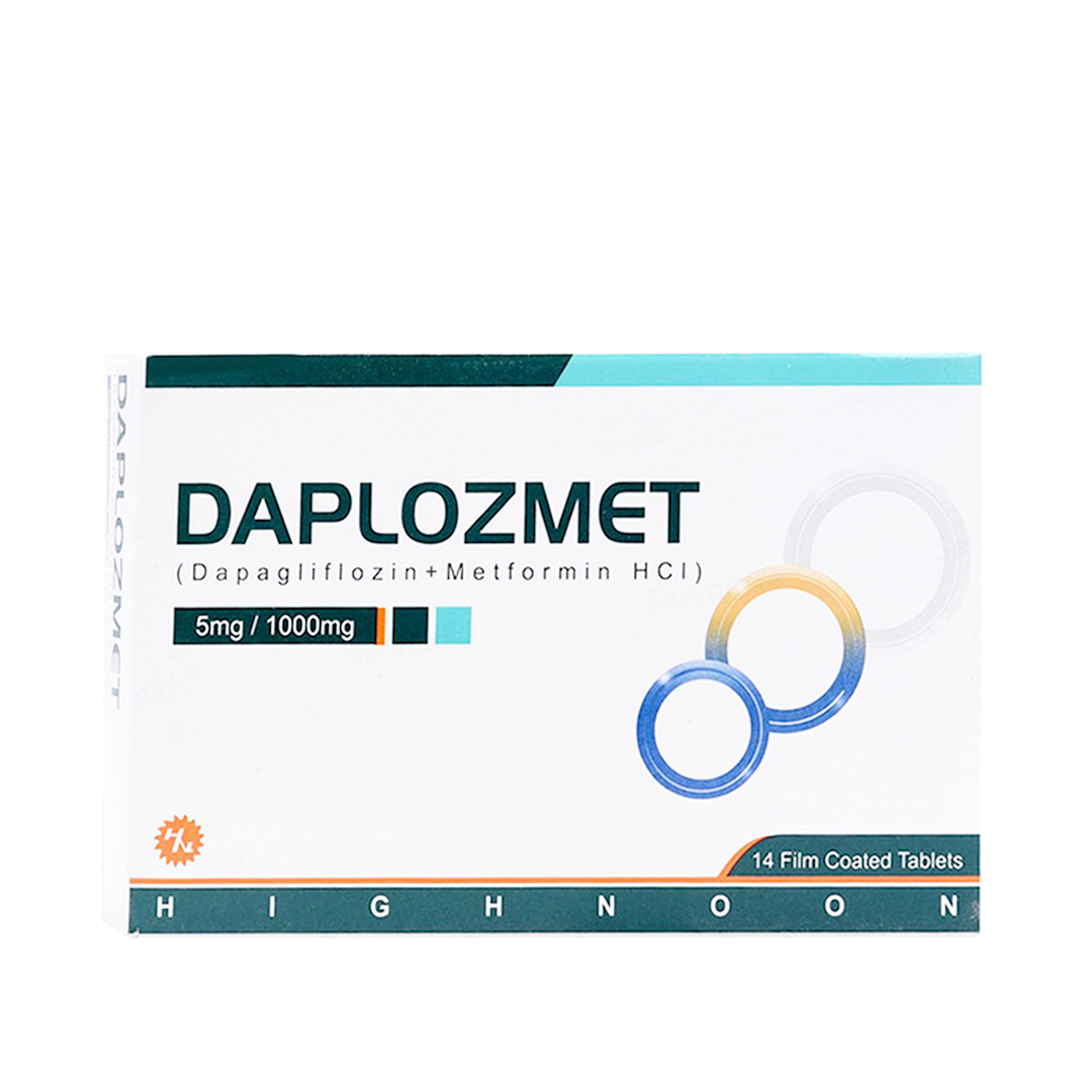 Daplozmet 5mg/1000mg Tablets, 14 Ct - Highnoon
