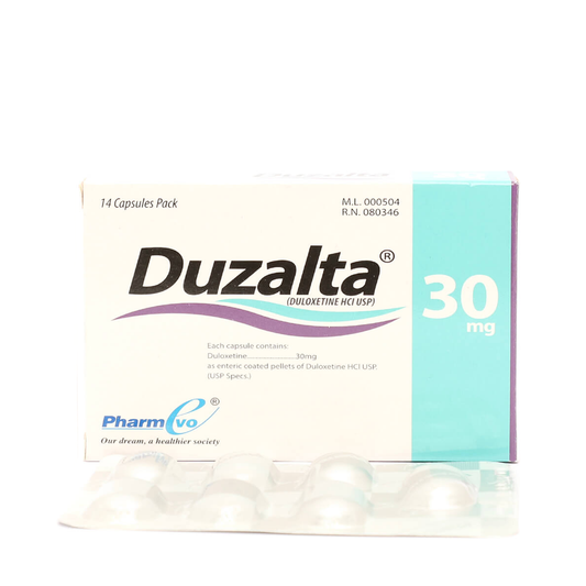 Duzalta Capsules 30mg, 14 Ct - PharmEvo
