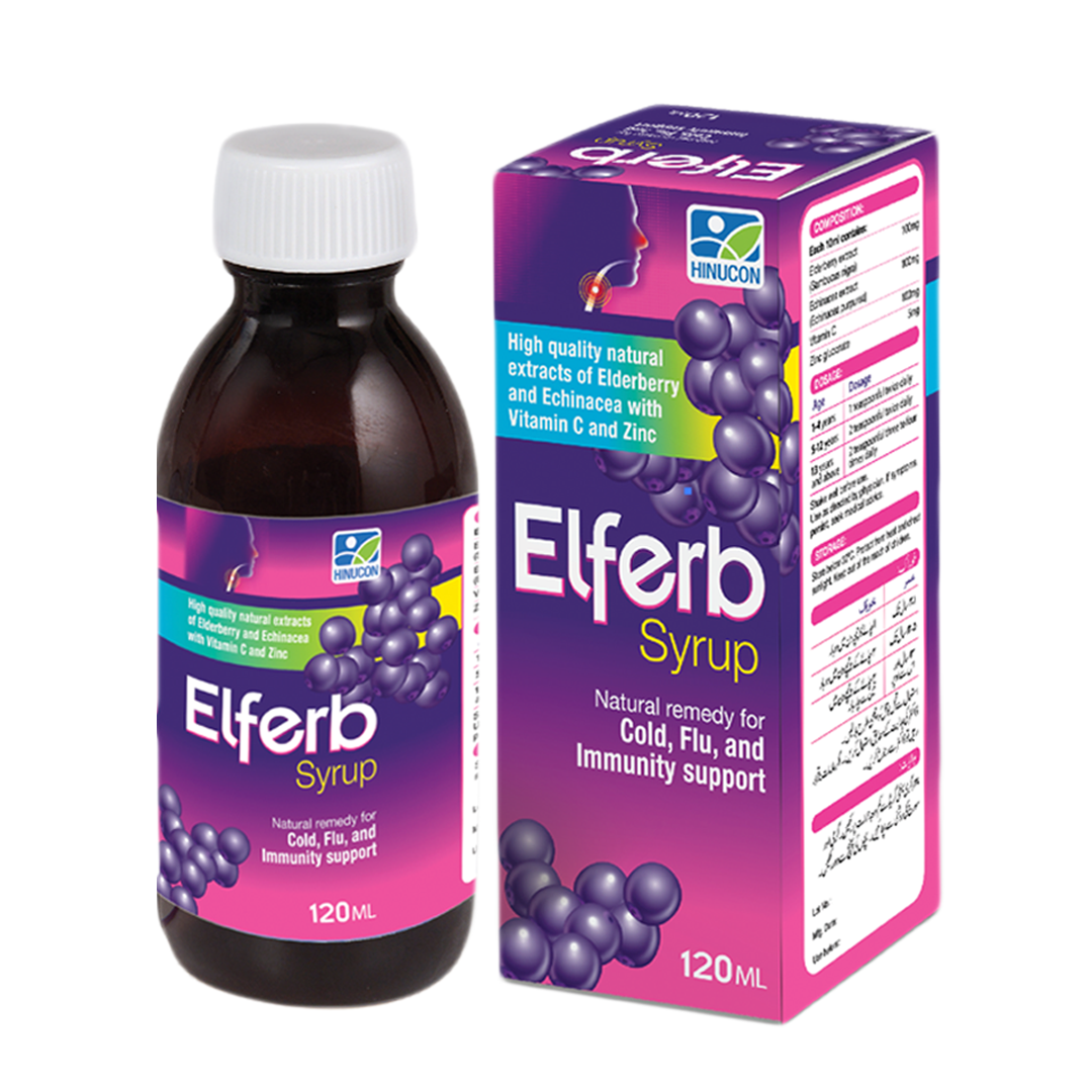 Elferb Syrup, 120ml - Hilton
