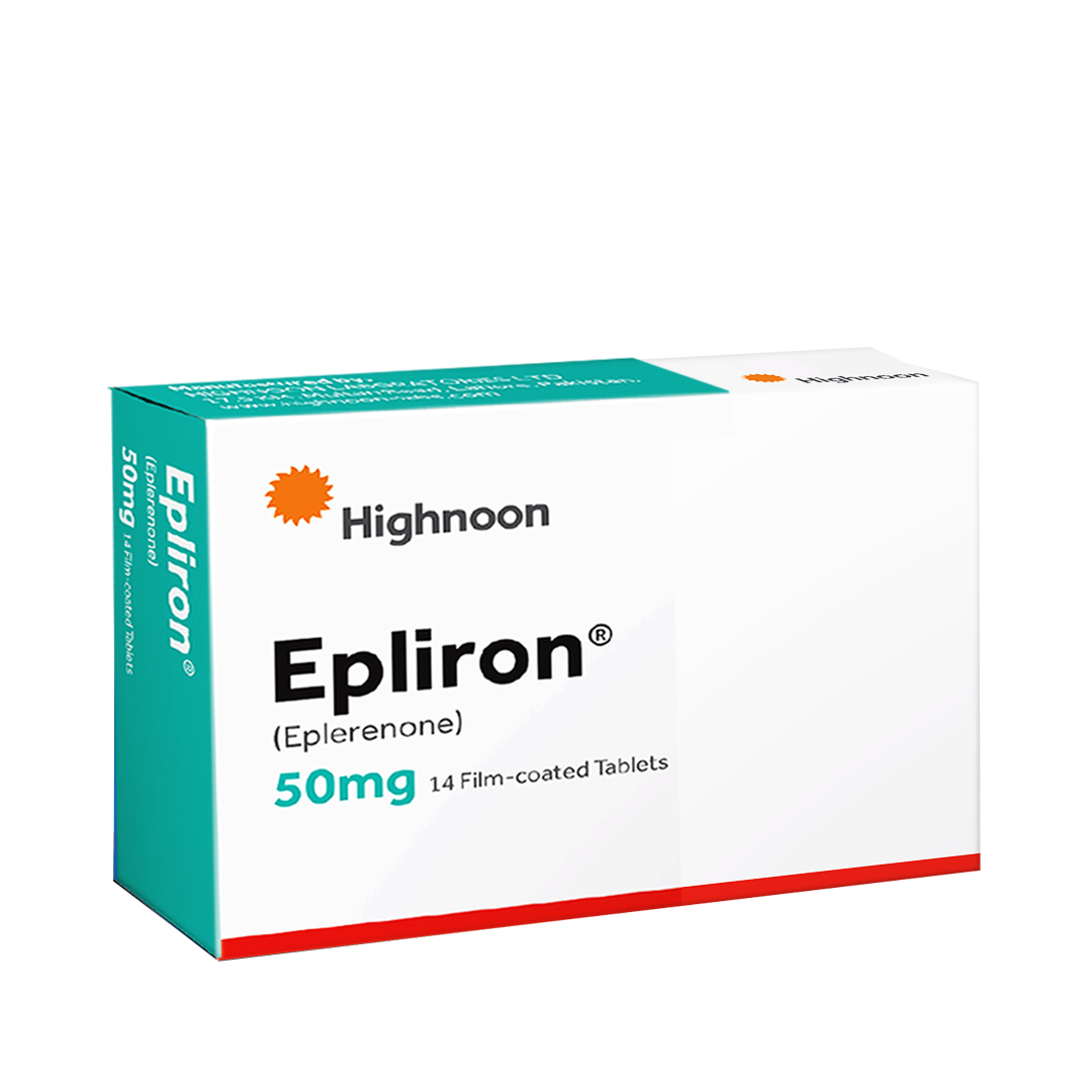 Epliron (Eplerenone) 50mg, 14 Ct - Highnoon