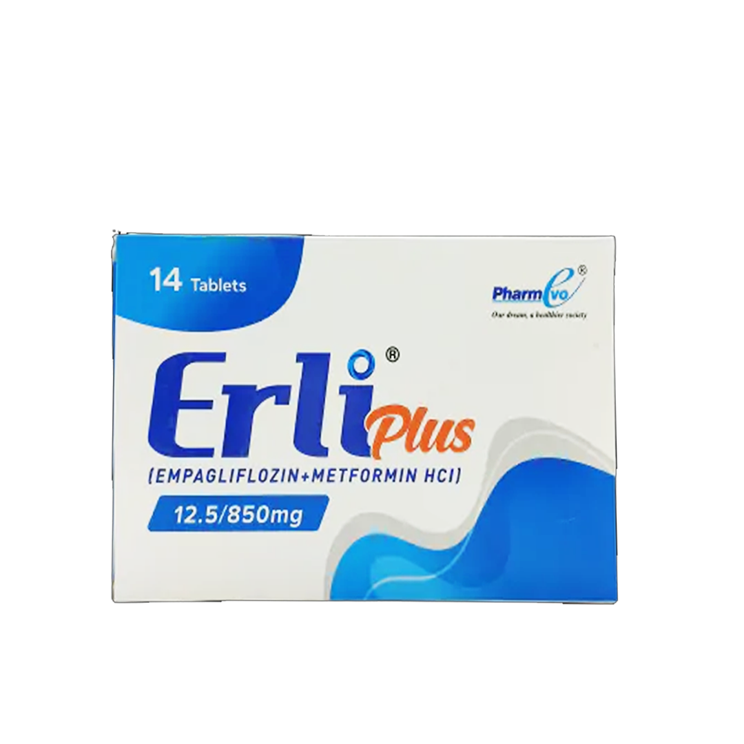 Erli Plus 12.5/850mg, 14 Ct - PharmEvo