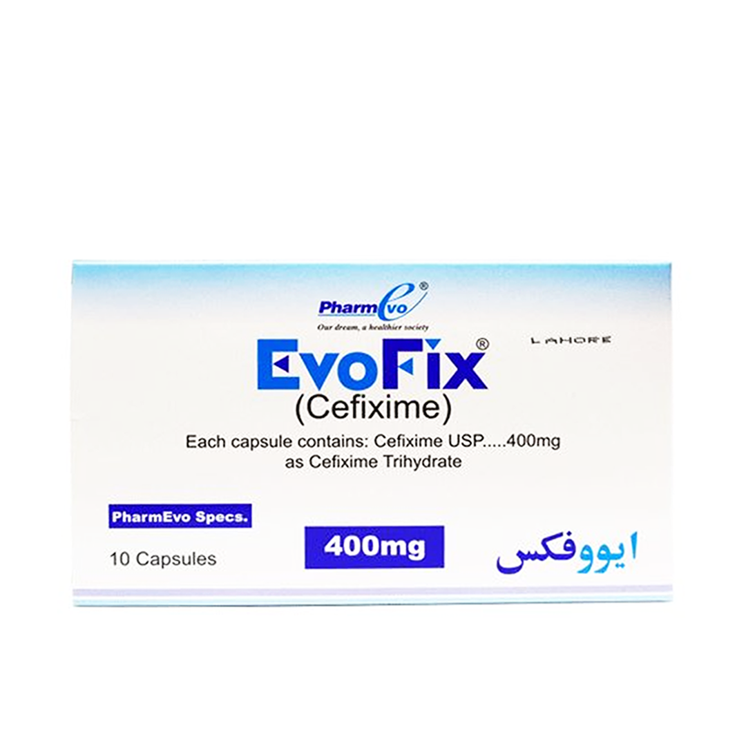 EvoFix Capsules 400mg, 10 Ct - PharmEvo