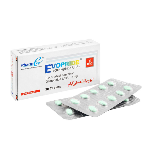Evopride Tablet 4mg, 30 Ct - PharmEvo