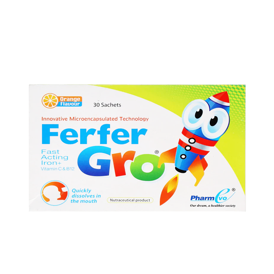 Ferfer Gro Sachets (Orange), 30 Ct - PharmEvo