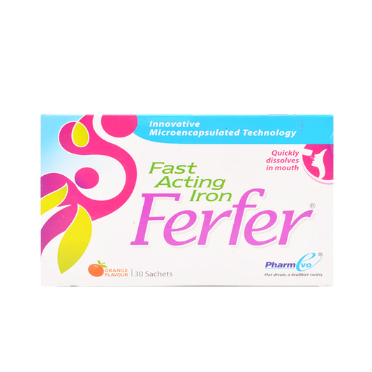 Ferfer Sachets (Orange), 30 Ct - PharmEvo