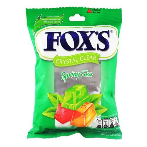 Fox's Crystal Clear Spring Tea Candy, 90g