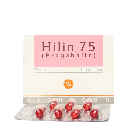 Hilin 75mg Capsules, 14 Ct - Highnoon