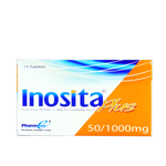 Inosita Plus Tablet 50/1000mg, 28 Ct - PharmEvo