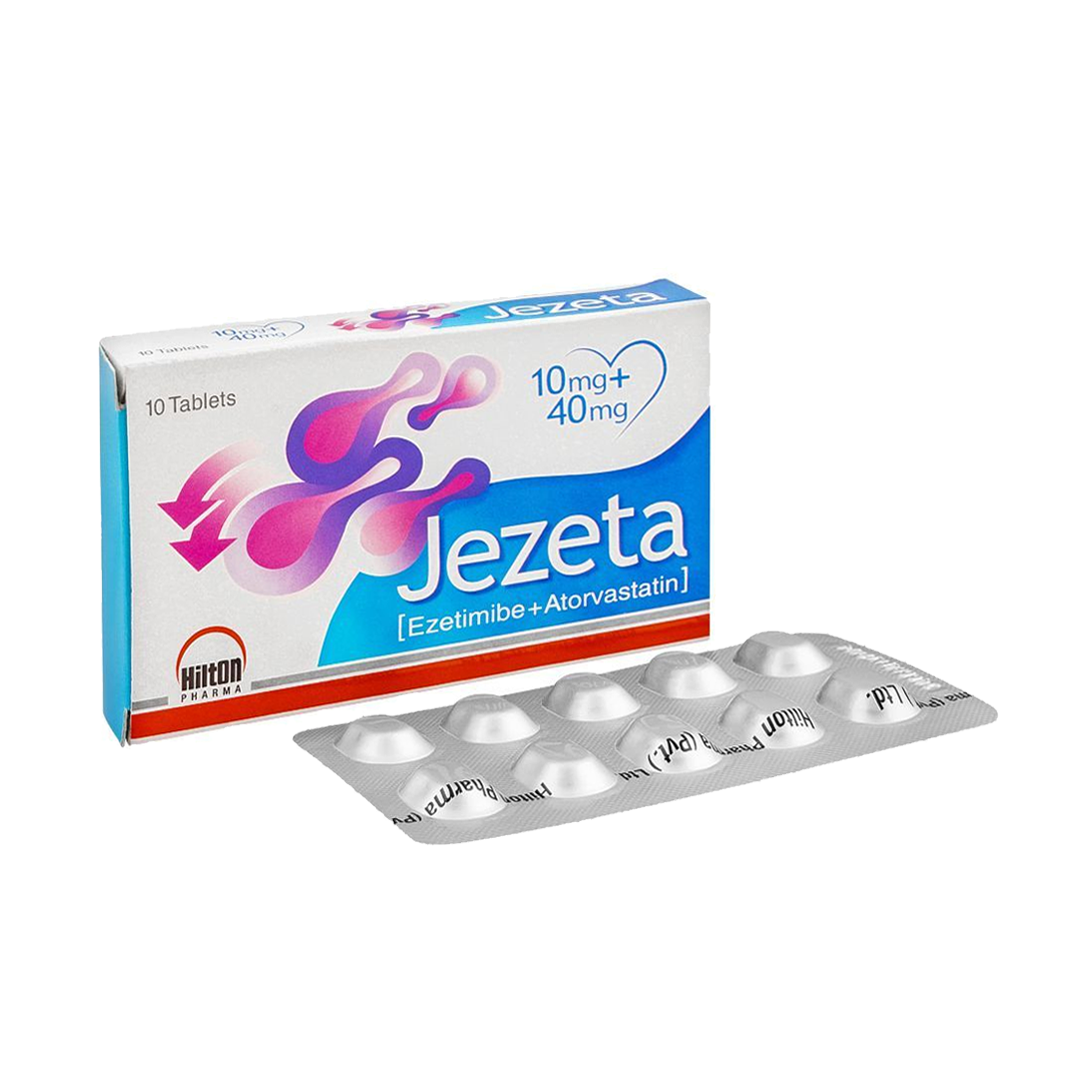 Jezeta Tablet 10mg+40mg, 10 Ct - Hilton