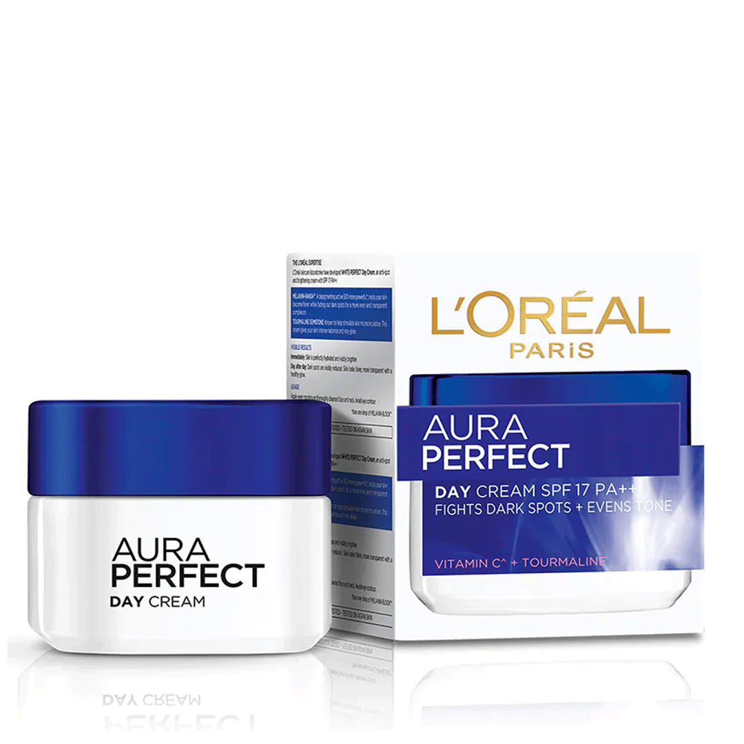 L'Oreal Paris Aura Perfect Day Cream SPF 17 PA++, 50ml