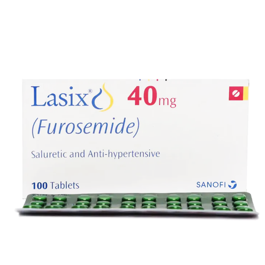 Lasix 40mg Tablets, 100 Ct - Sanofi