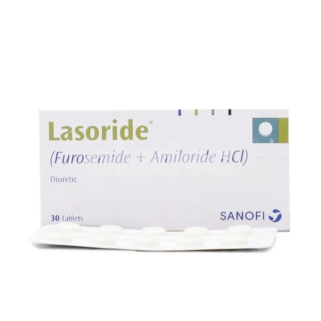 Lasoride 40mg/5mg Tablets, 30 Ct - Sanofi