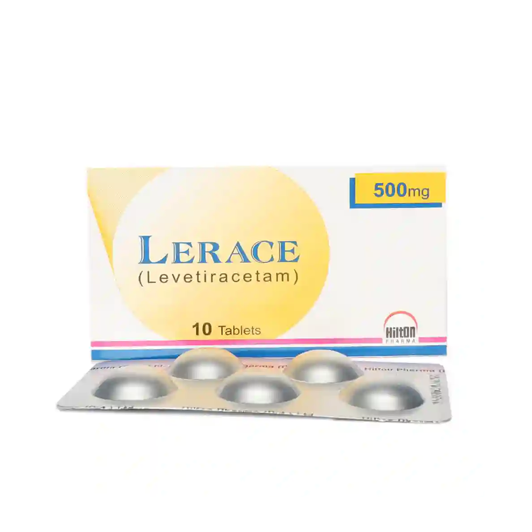 Lerace Tablet 500mg, 10 Ct - Hilton