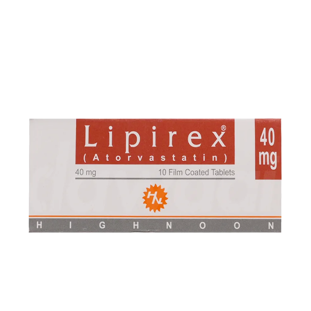 Lipirex 40mg Tablets, 10 Ct - Highnoon