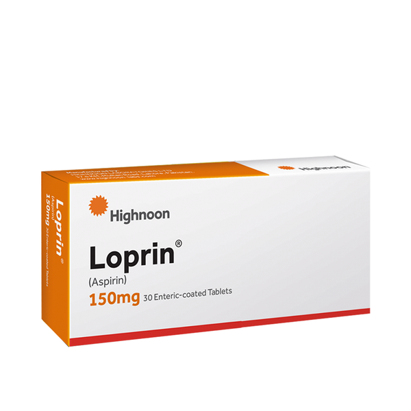 Loprin 150mg, 30 Ct - Highnoon