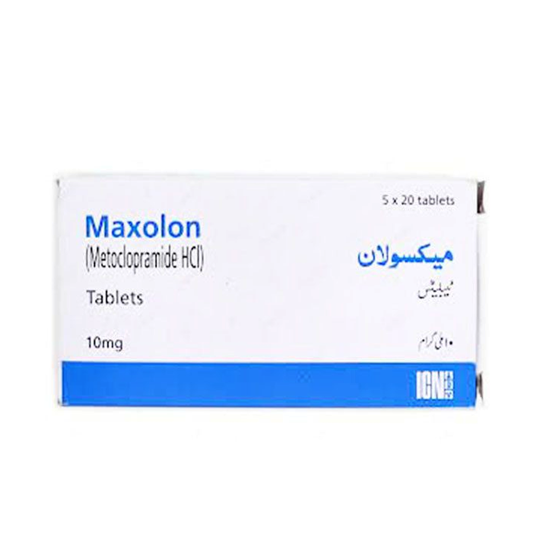 Maxolon (Metoclopramide) 10mg, 100 Ct - GSK