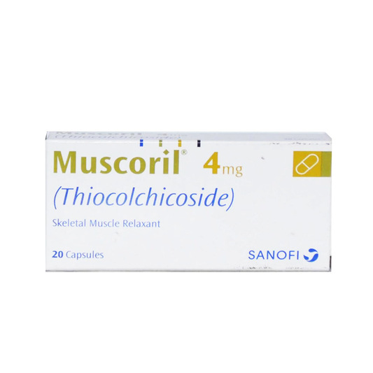 Muscoril 4mg Capsule, 20 Ct - Sanofi