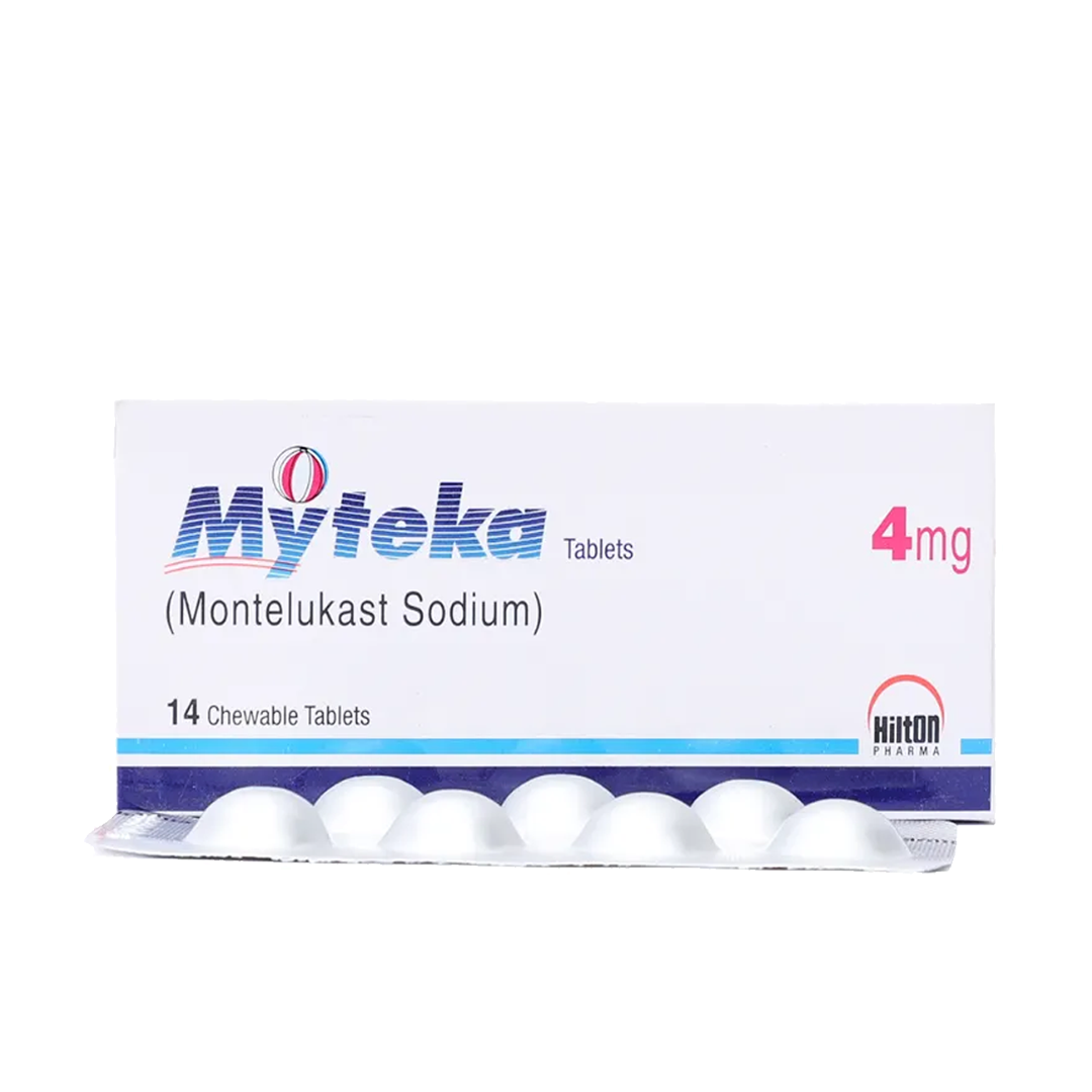 Myteka Chewable Tablets 4mg, 14 Ct - Hilton