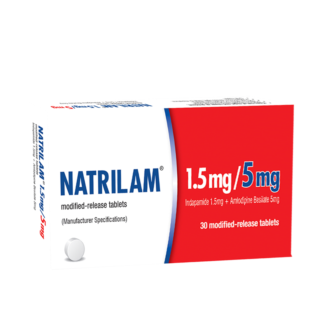 Natrilam Tablet 1.5mg/5mg, 30 Ct - Servier