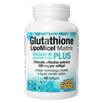 Natural Factors Glutathione LipoMicel Matrix 300 mg, 60 Ct