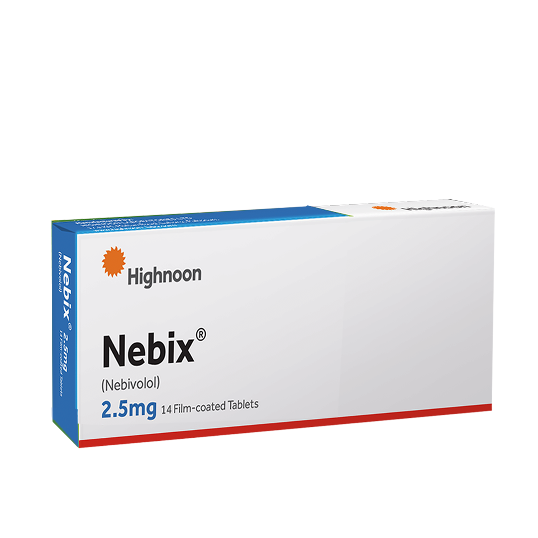 Nebix (Nebivolol) 2.5mg, 20 Ct - Highnoon