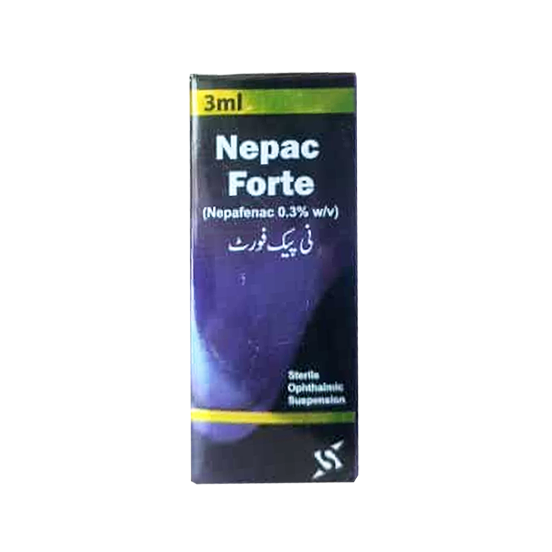 Nepac Forte Ophthalmic Solution, 3ml - Sante