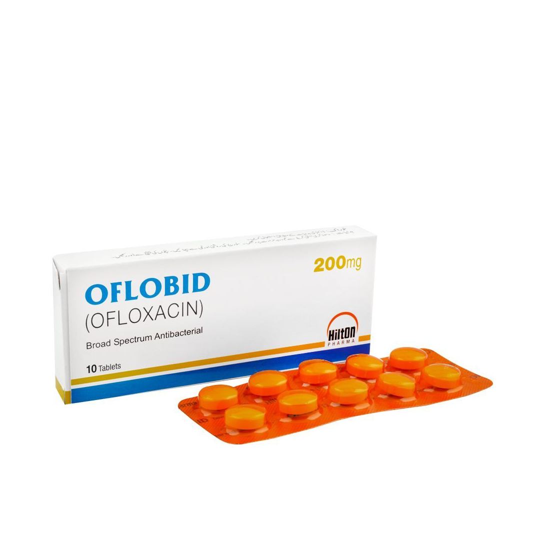 Oflobid Tablet 200mg, 10 Ct - Hilton