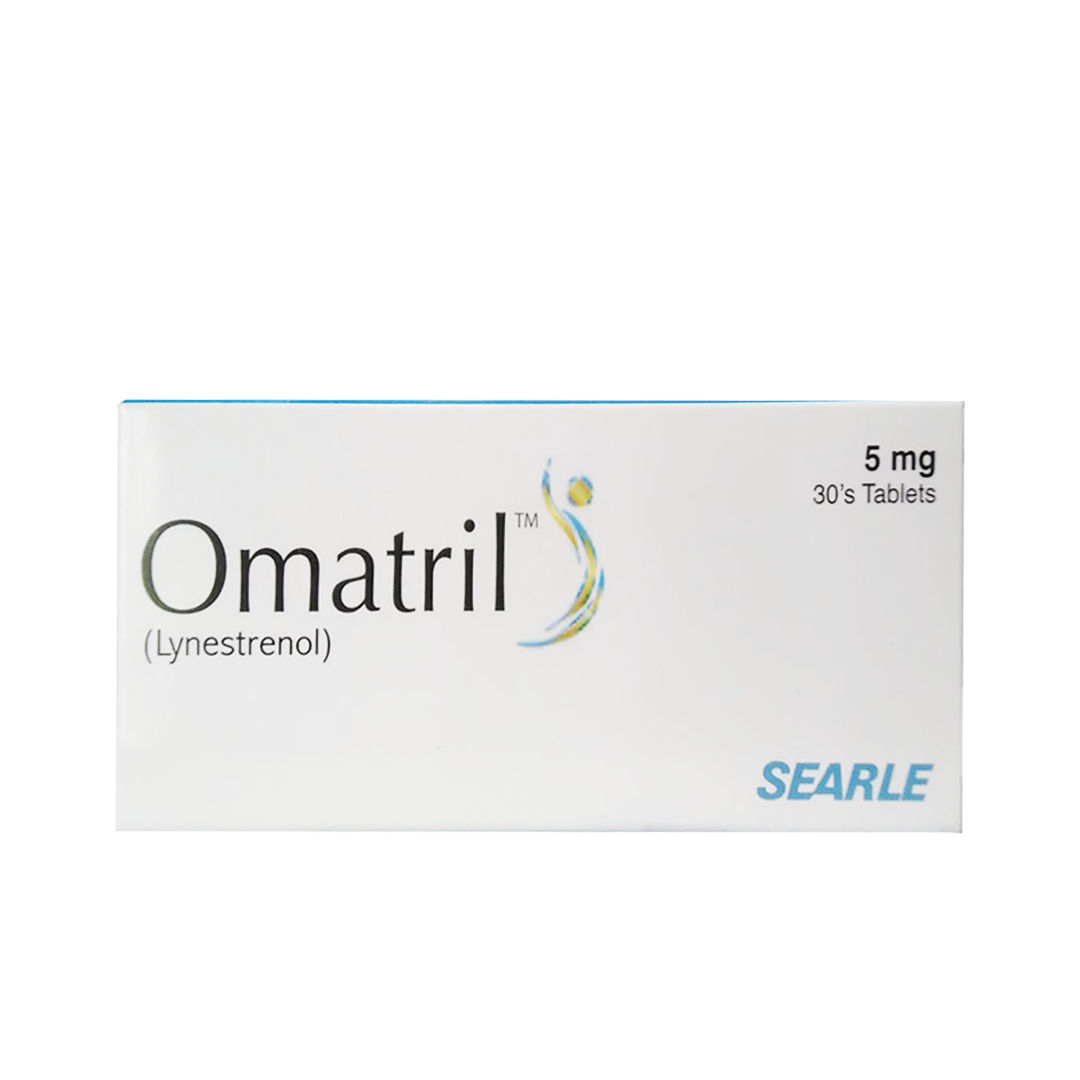 Omatril (Lynestrenol) 5 mg, 30 Ct - Searle