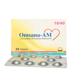 Omsana-AM Tablets 10/40mg, 20 Ct - Hilton