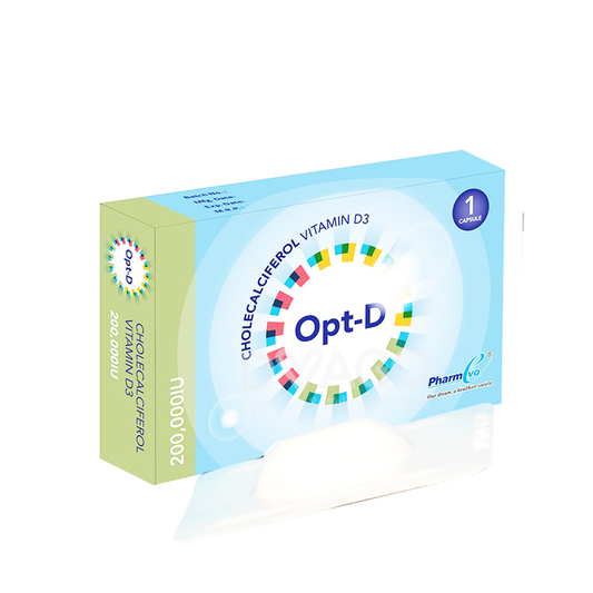Opt-D Capsule 200,000IU, 1 Ct - PharmEvo