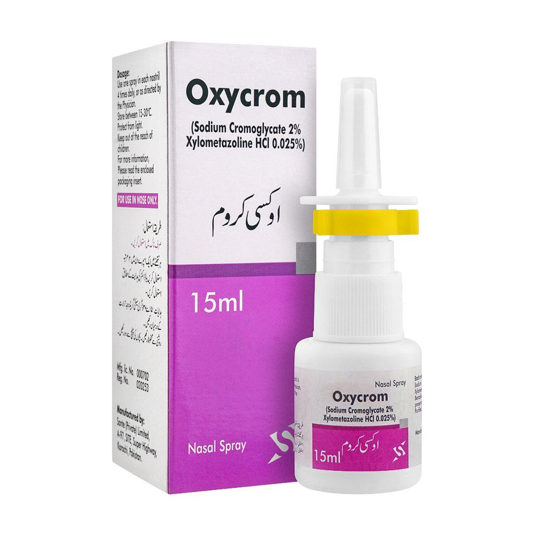 Oxycrom Nasal Spray, 15ml - Sante