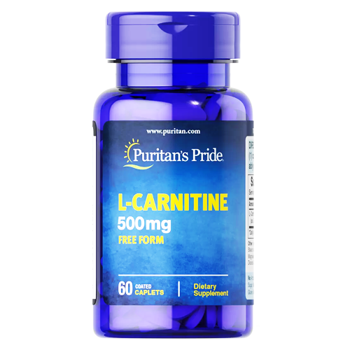 Puritan's Pride L-Carnitine 500mg, 60Ct