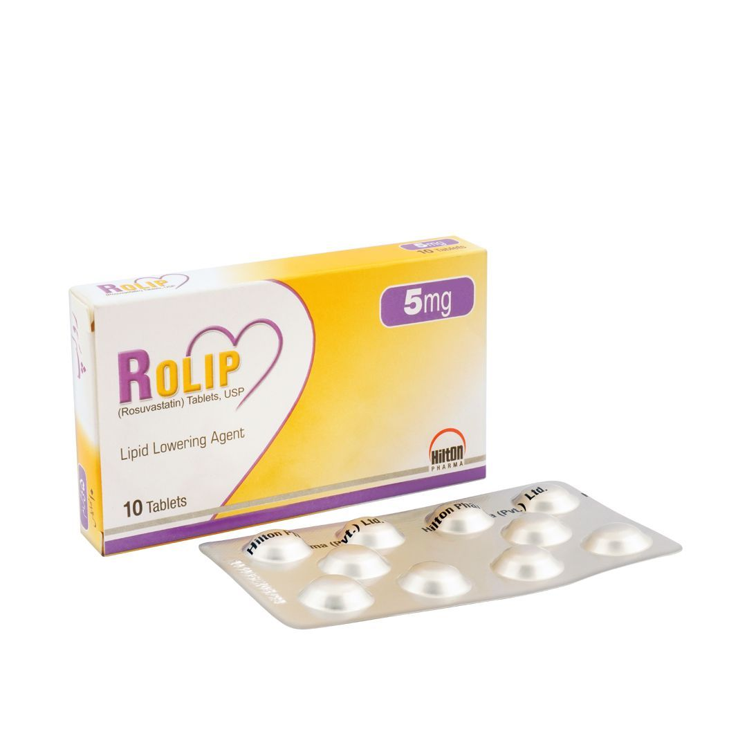 Rolip (Rosuvastatin) 5mg, 10 Ct - Hilton