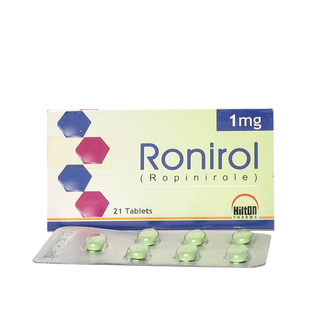 Ronirol (Ropinirole) 1mg, 21 Ct - Hilton