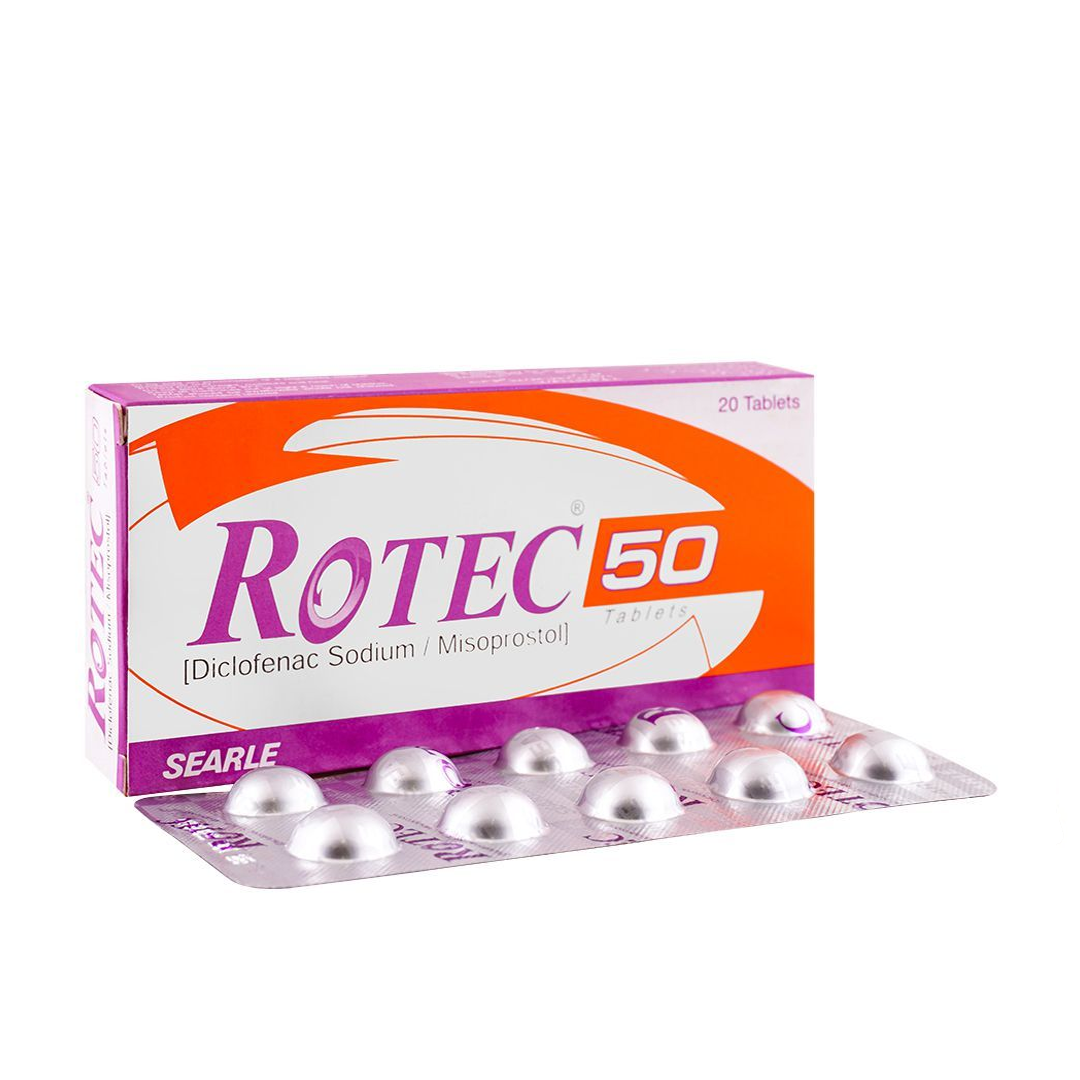 Rotec Tablet 50mg, 20 Ct - Searle