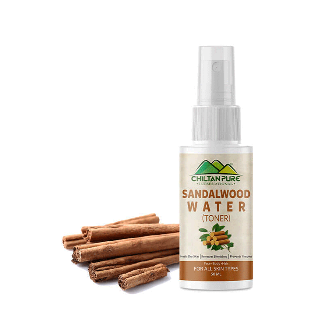 Sandalwood Water, 50ml - Chiltan Pure