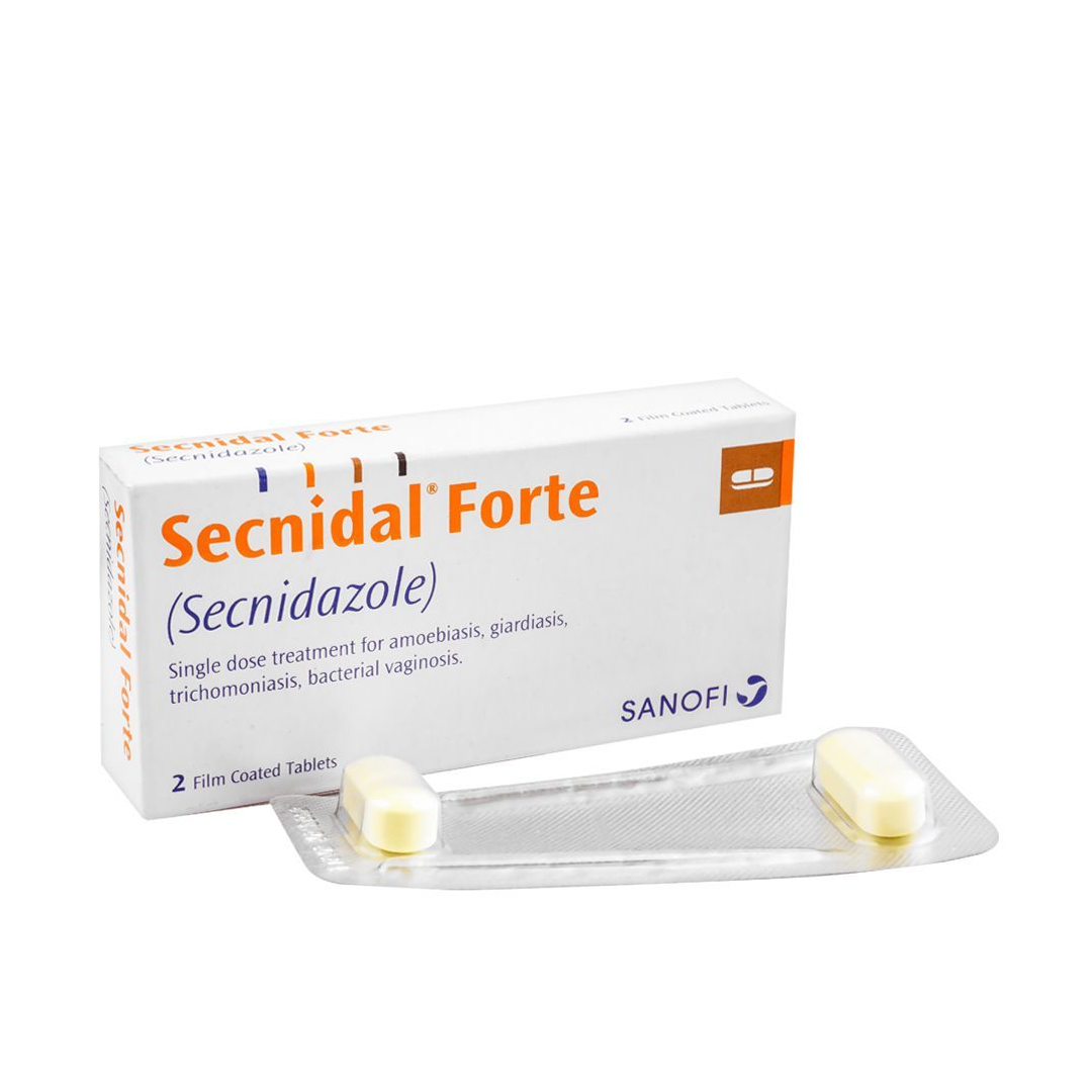 Secnidal Forte 1g Tablets, 2 Ct - Sanofi