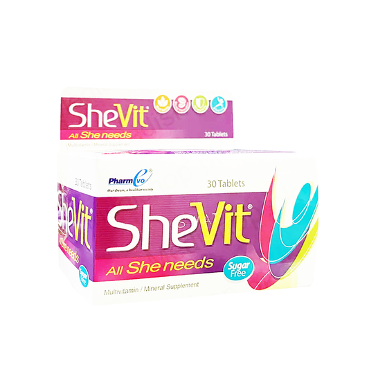 Shevit Tablets (Sugar Free), 30 Ct - PharmEvo