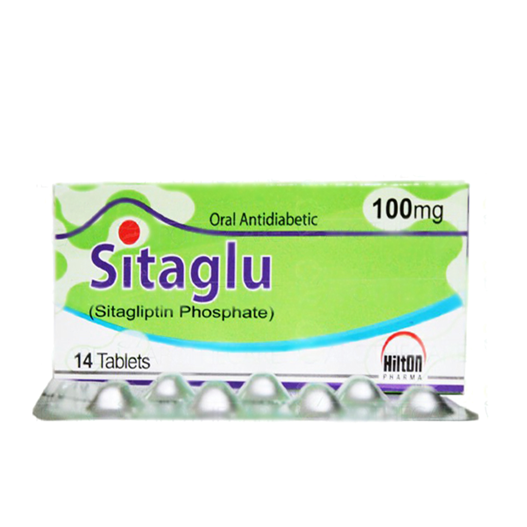 Sitaglu Tablets 100mg, 14 Ct - Hilton